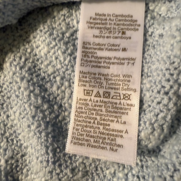 J. Crew V neck beach sweater tank, size XL - - Picture 3 of 3